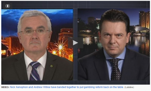 wilkie and xenophone join forces for pokie and gambling reform